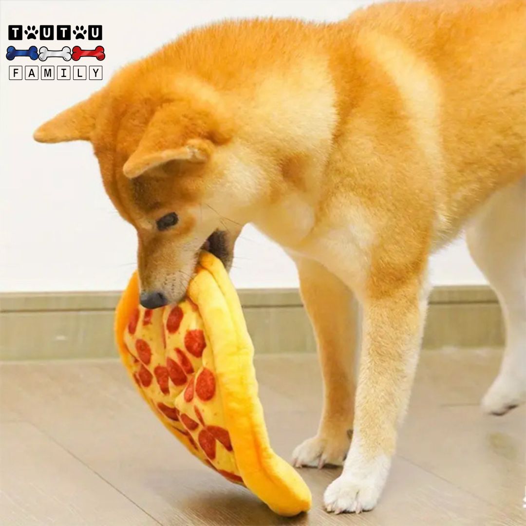 Jouet pour chien en peluche - InteractifToutou™