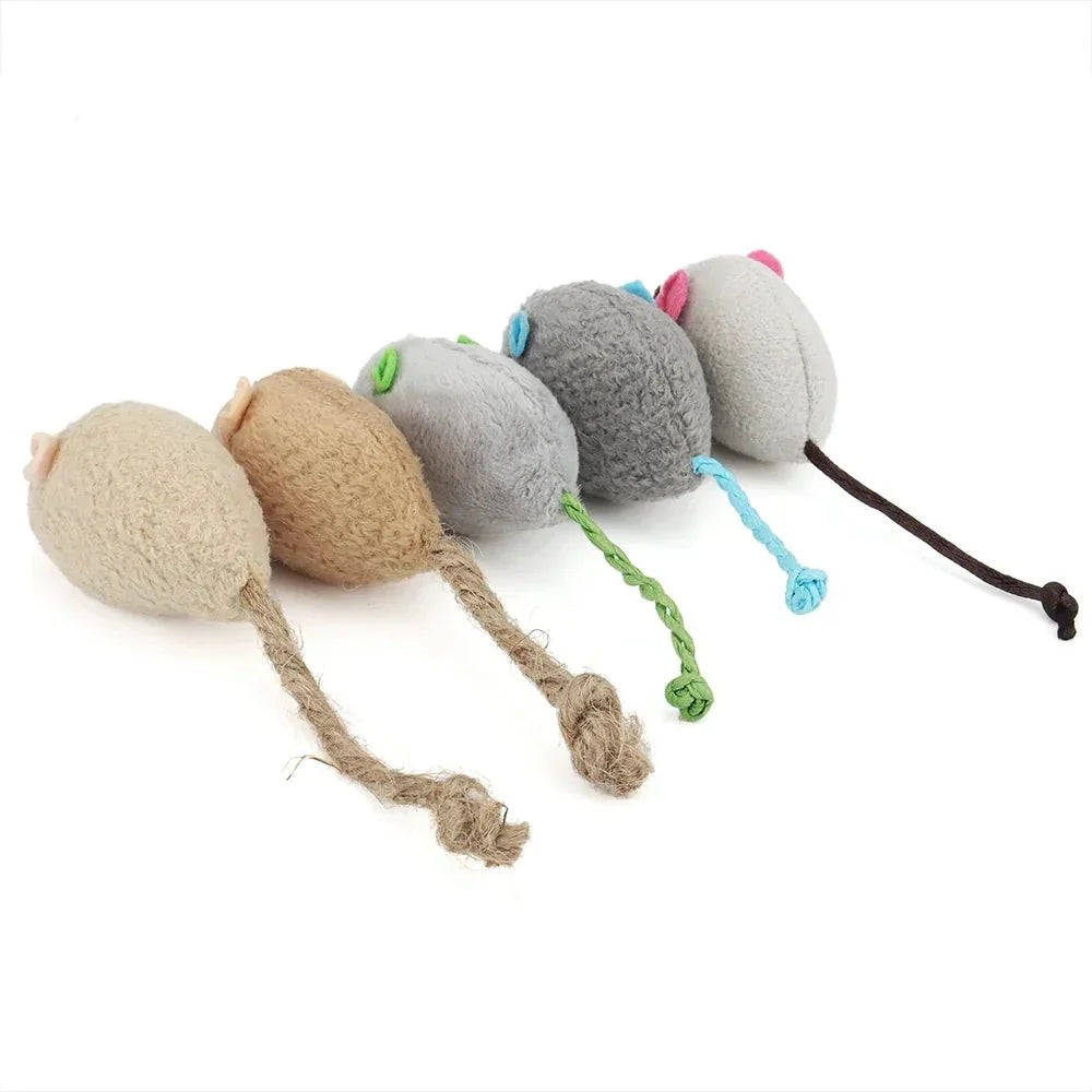 Jouet Forme Souris En Peluche Pour Chat