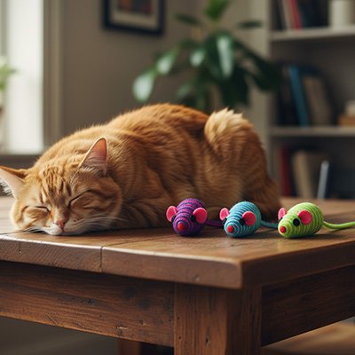 Jouets pour les chats souris