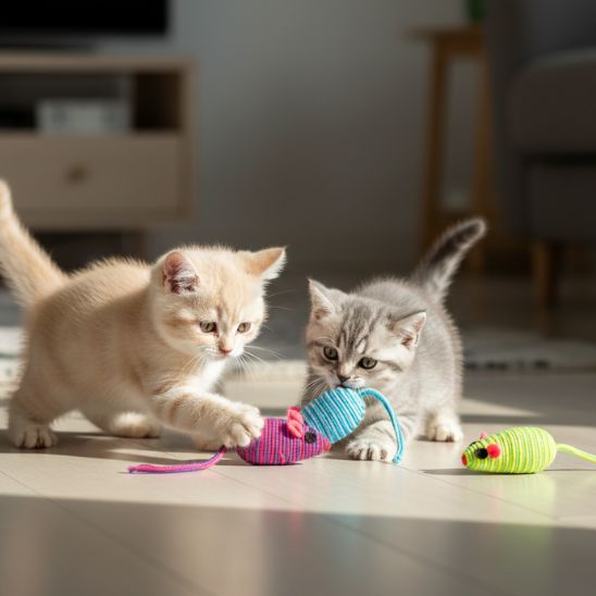 Jouets pour les chats souris