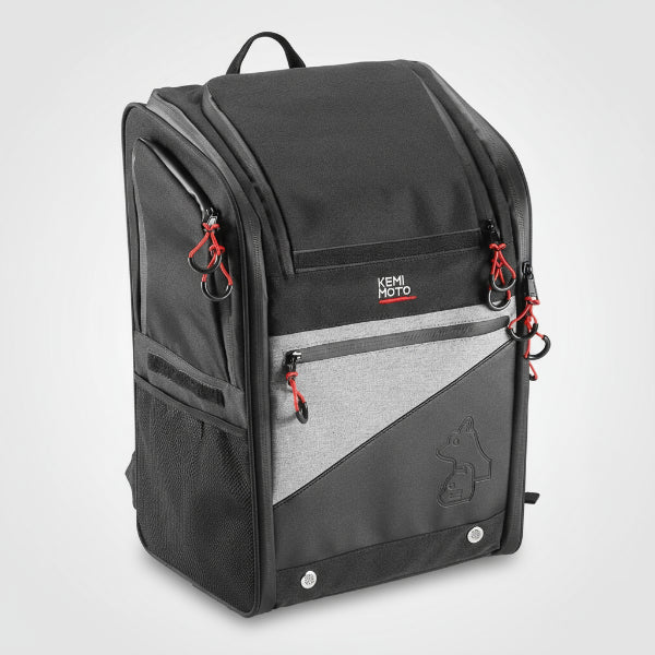 Sac Moto pour Chien 44 L Oscar & Plume : transport sûr et confortable sur deux roues