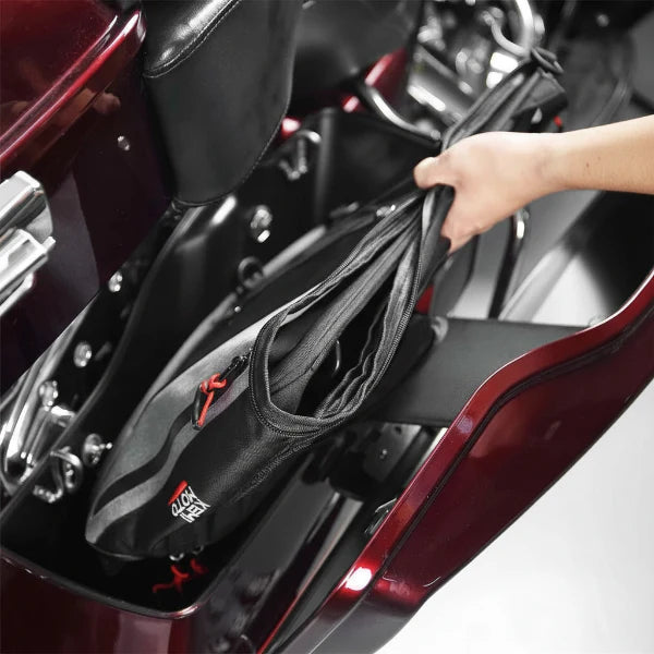 Sac Moto pour Chien 44 L Oscar & Plume : transport sûr et confortable sur deux roues