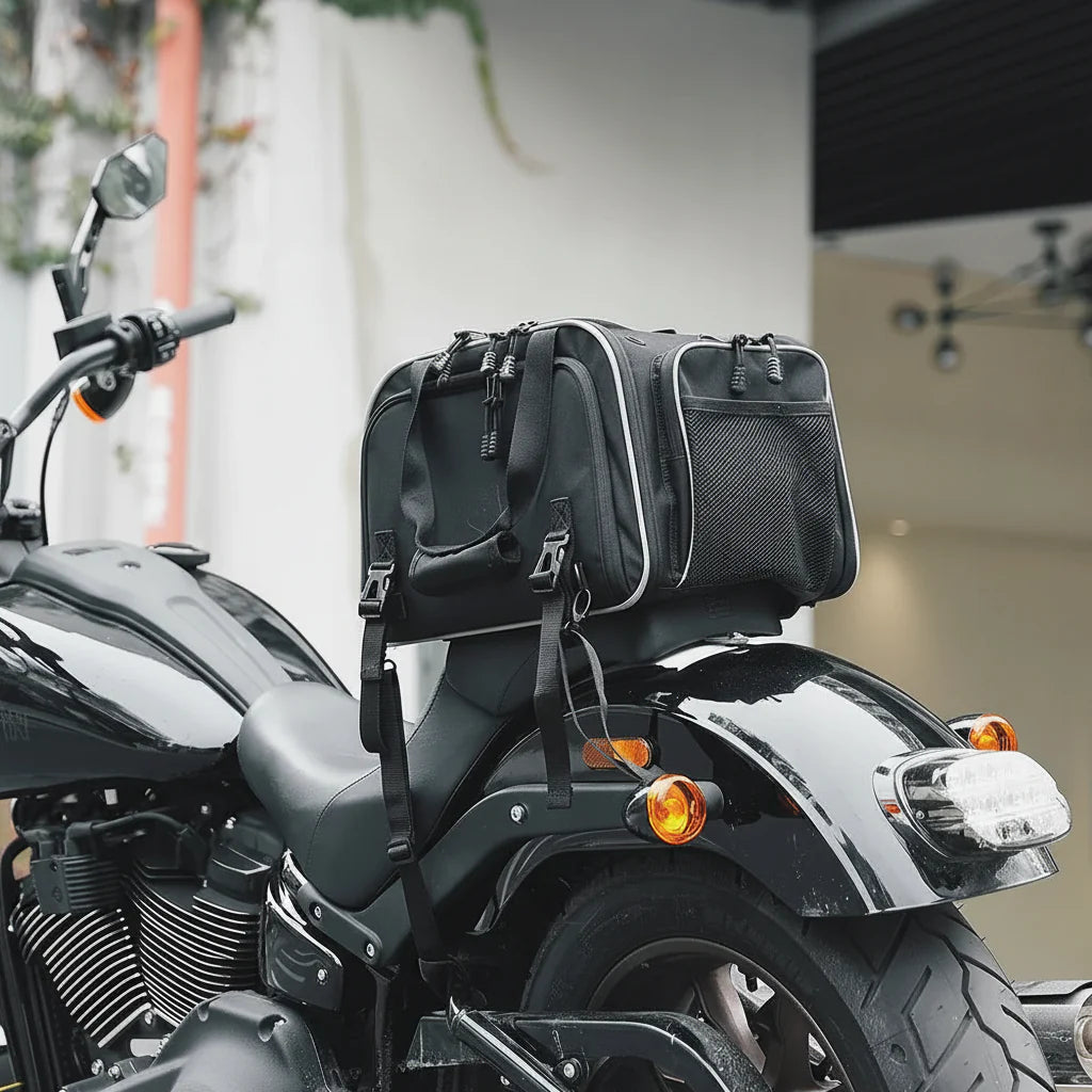 Sac De Transport Chien Moto Résistant Et Confortable