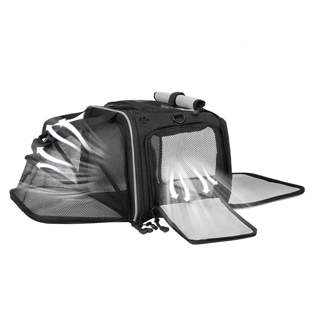 Sac De Transport Chien Moto Résistant Et Confortable