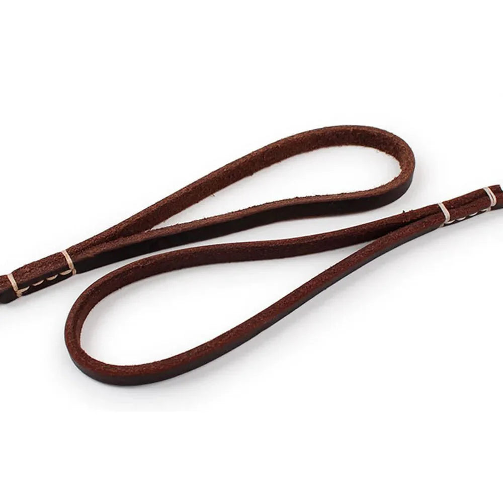 Laisse En Cuir Véritable Pour Chien