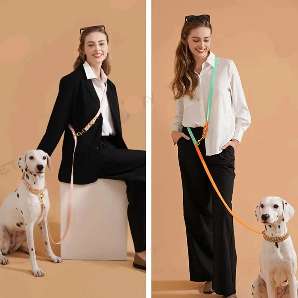 Laisse Mains Libres Multi-Fonction Pour Chien