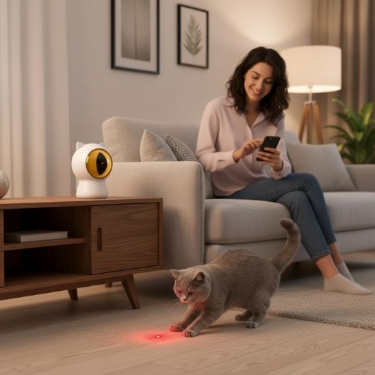 LASER A CHAT CONNECTE | Opti'Chat