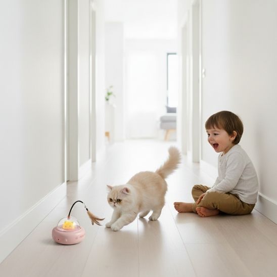 LASER A CHAT | Soucoupe Lumineuse