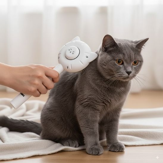 Laser chat 3 en 1 brosse
