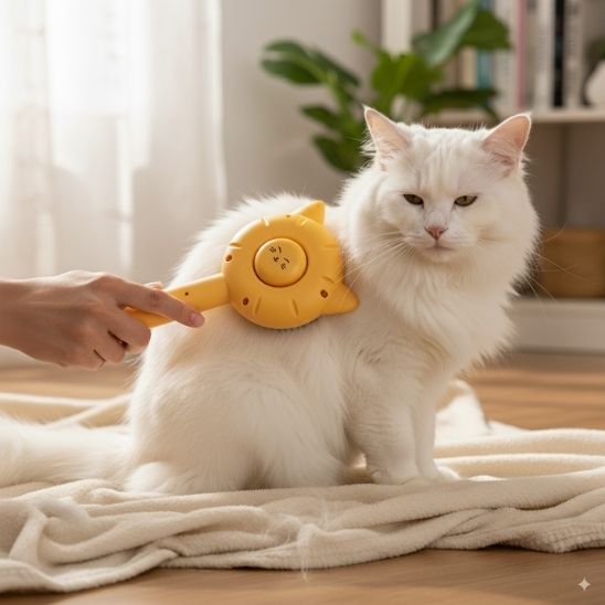 Laser chat 3 en 1 brosse