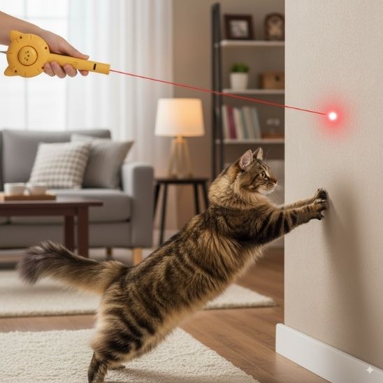 Laser chat 3 en 1 brosse