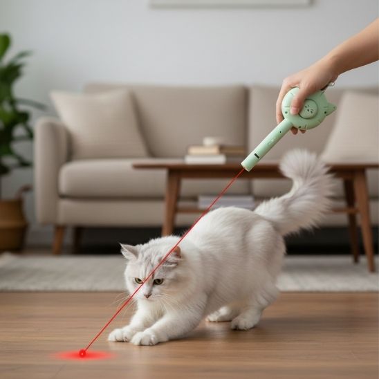 Laser chat 3 en 1 brosse