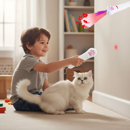 Laser pour chat | Poursuite Lumineuse