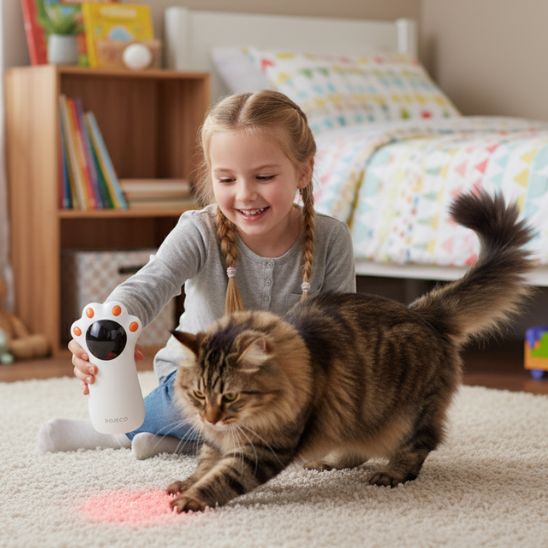 Laser pour chat automatique