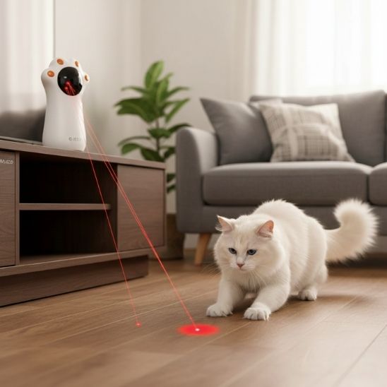 Laser pour chat automatique