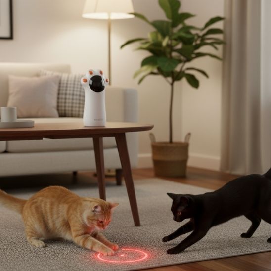 Laser pour chat automatique