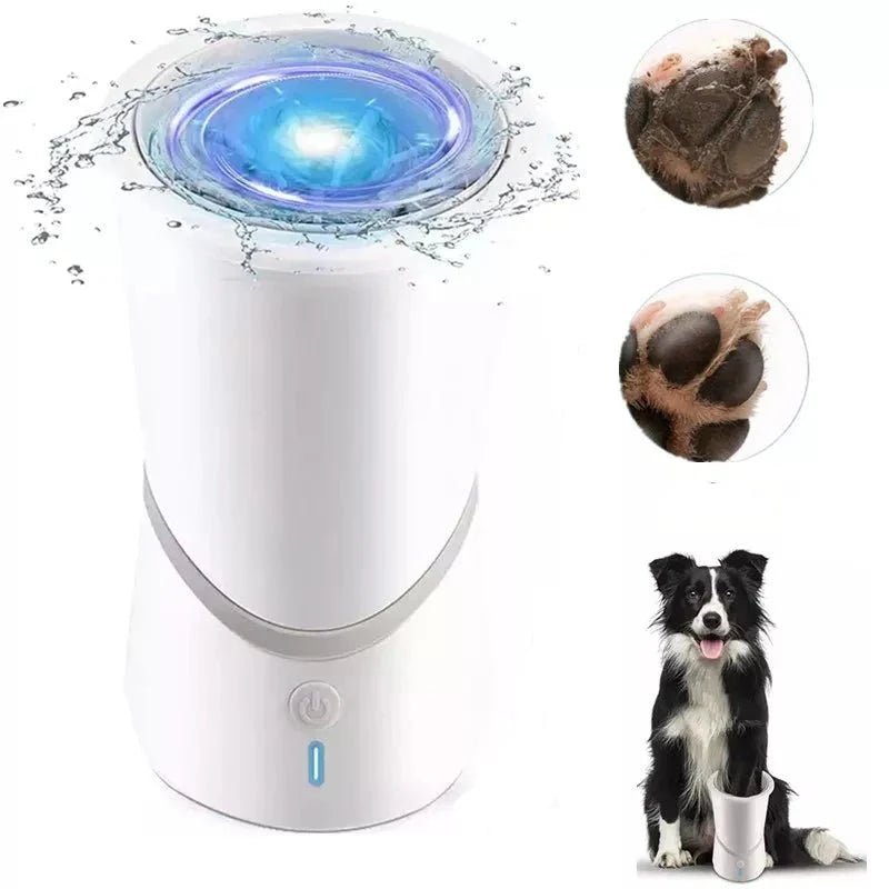 Lave Pattes Automatique Design Et Pratique Pour Chien
