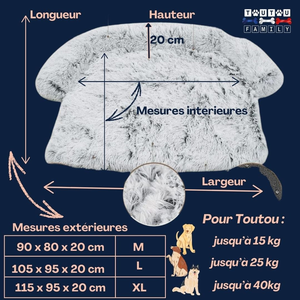 Lit pour chien - DouceurToutou™