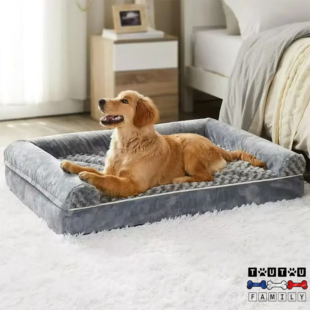 Lit pour chien orthopédique - ConfortToutou™