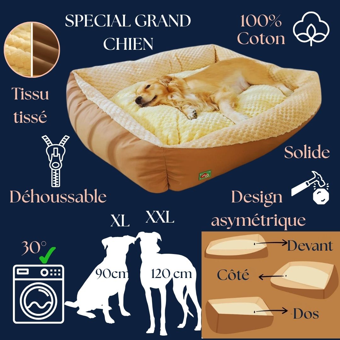 Lit pour chien xxl - PanierToutou™