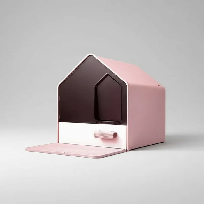 Litière Design Pour Chat En Forme De Maison