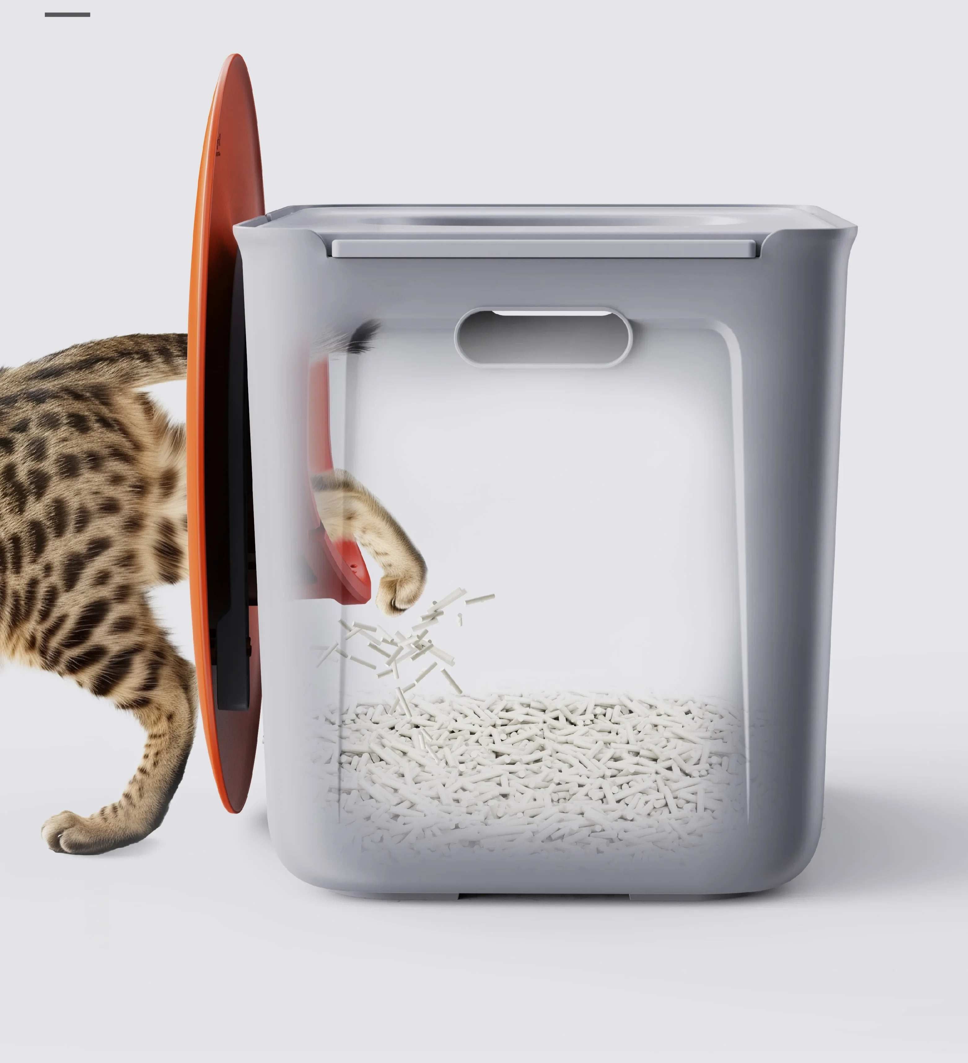 Litière Design Pour Chat - Confort Moderne