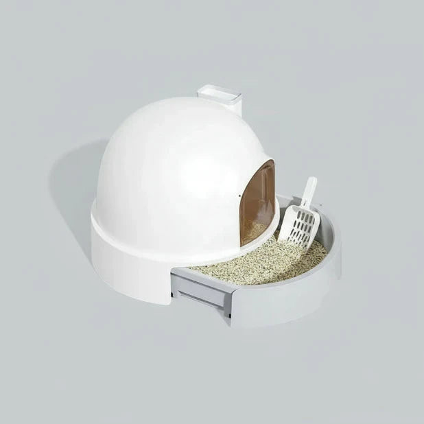 Litière Fermée Design Et Confort Pour Chat
