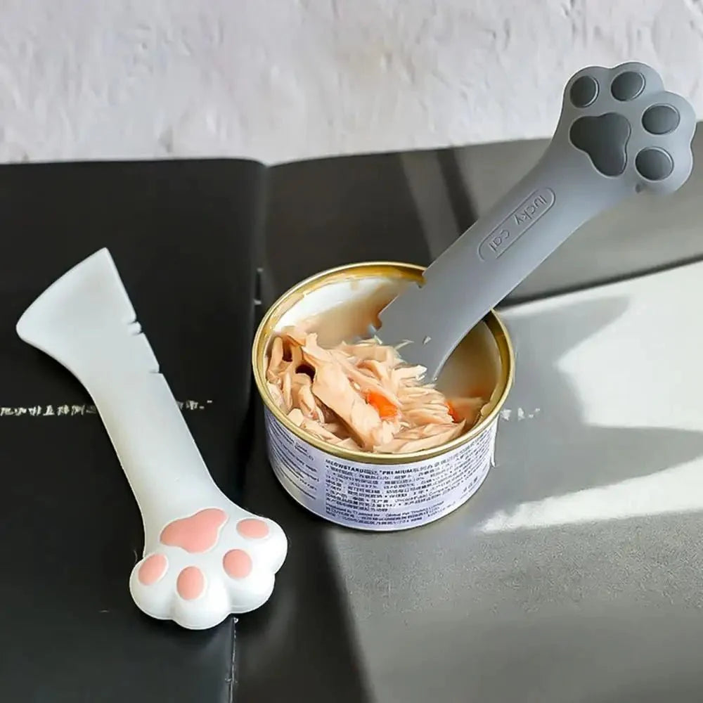 Cuillère En Silicone Chat et Chien Design