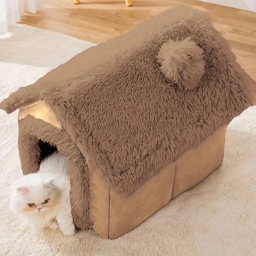 maison pour chat douce