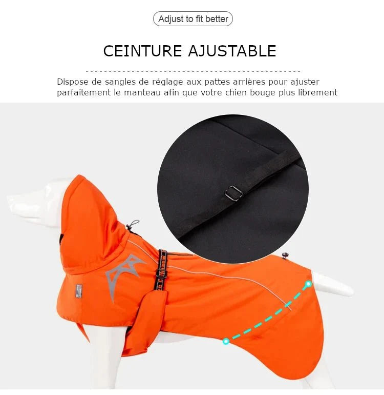 Manteau Chien Ouate Thinsulate