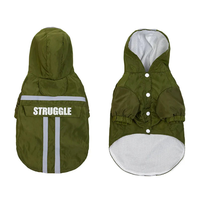 Manteau Chien Kaki