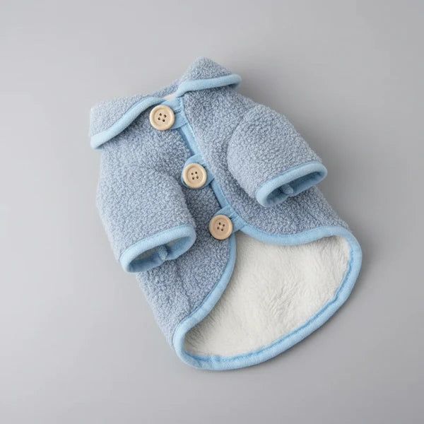 Manteau Doublé Fausse Fourrure Petit Chien