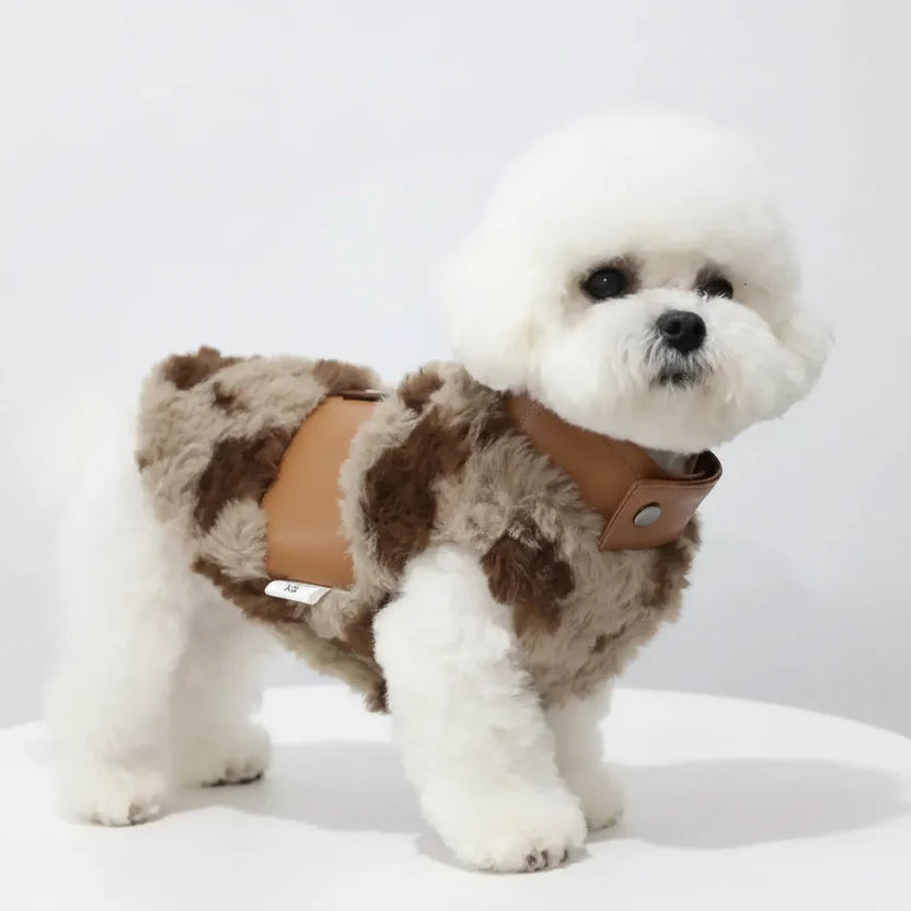 Manteau En Fausse Fourrure Pour Petit Chien