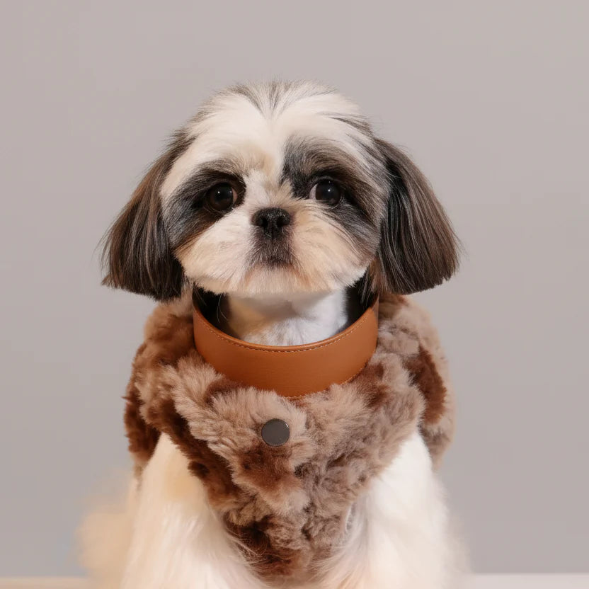 Manteau En Fausse Fourrure Pour Petit Chien