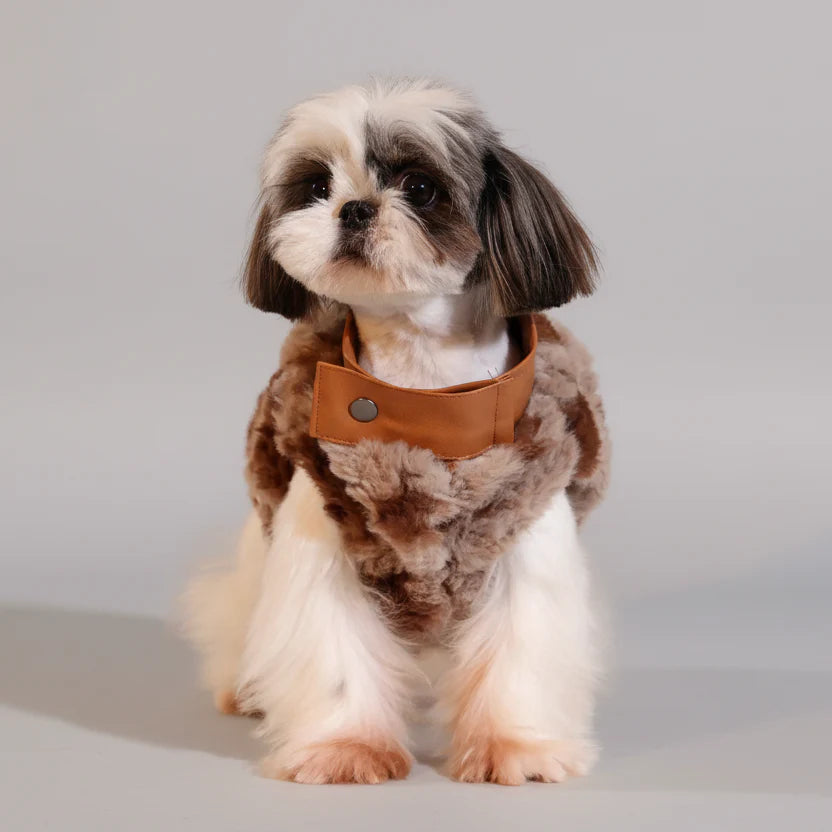 Manteau En Fausse Fourrure Pour Petit Chien