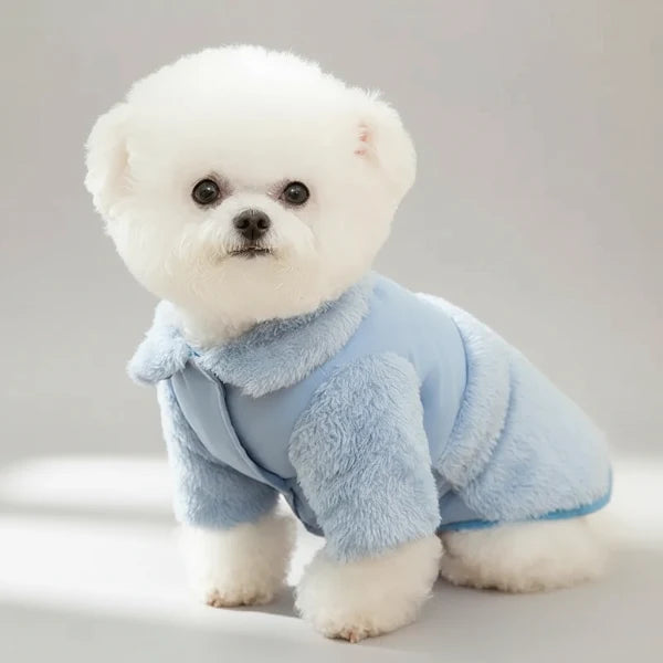 Manteau Réversible Elégant Et Confort Pour Petit Chien