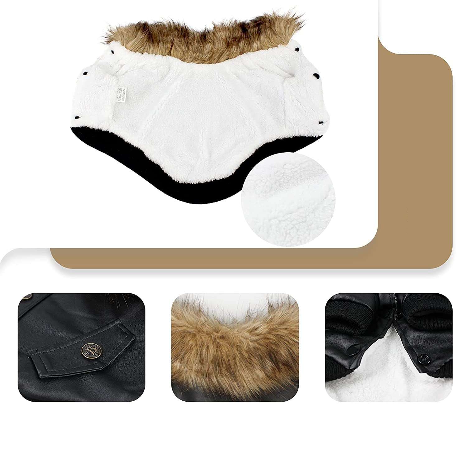 Manteau Chaud Et Imperméable Pour Chien