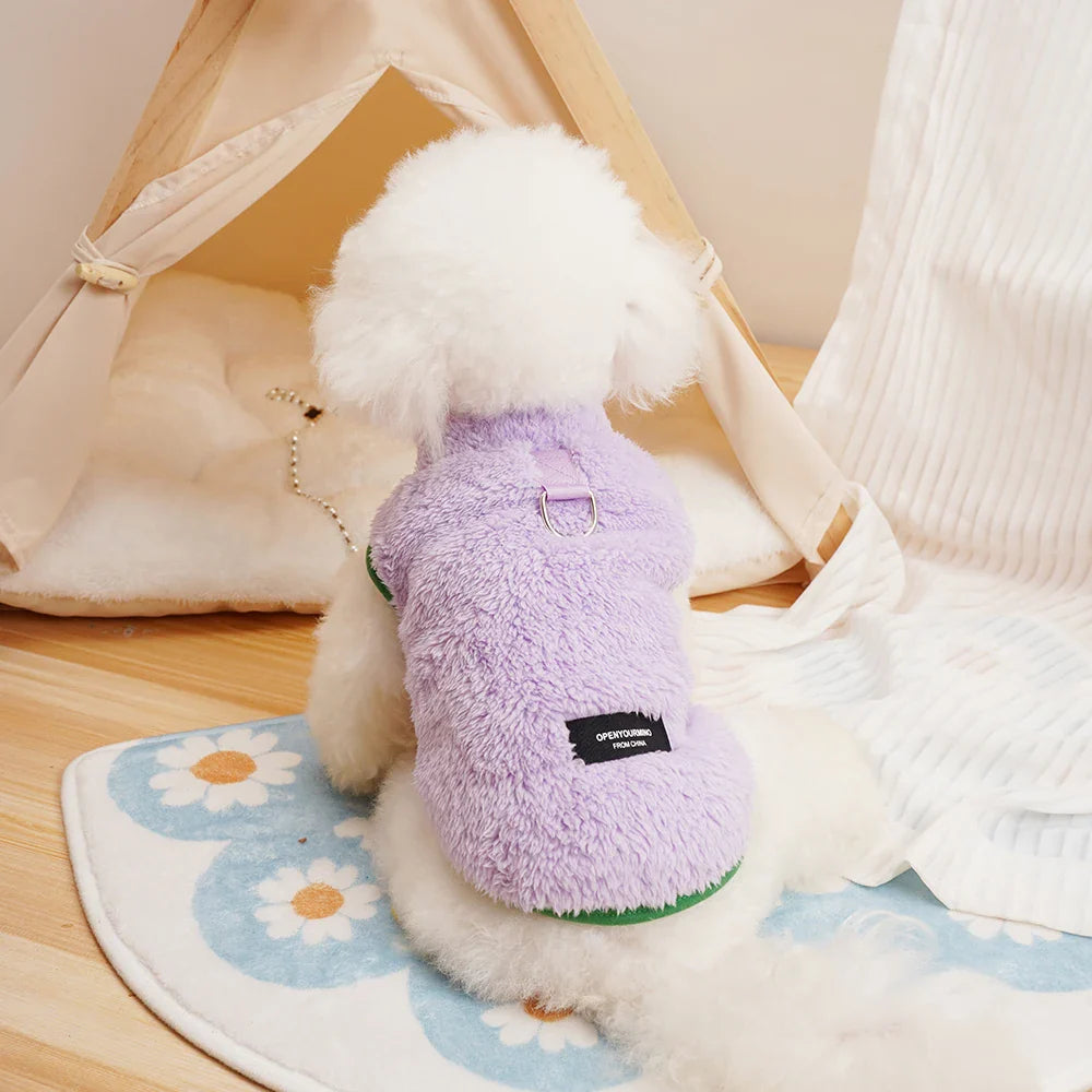 Sweat Pour Petit Chien En Polaire Douce