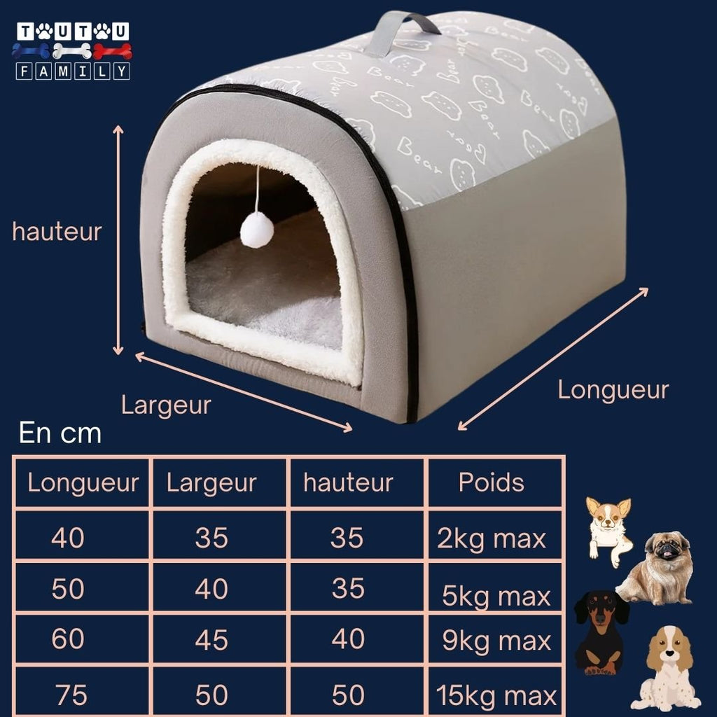 Niche chien interieur - CoconToutou™