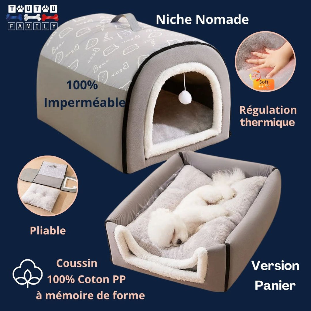 Niche chien interieur - CoconToutou™