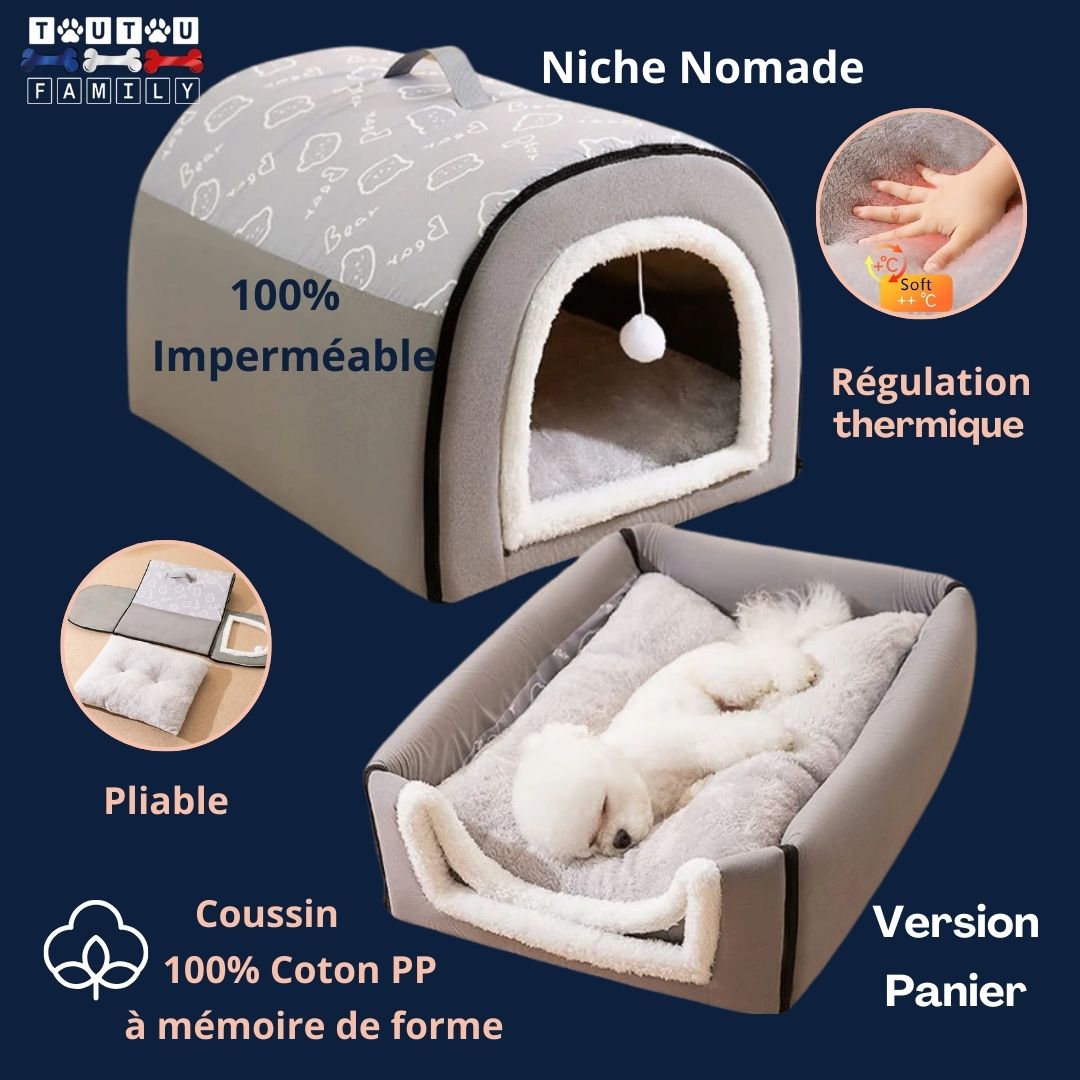 Niche chien interieur - CoconToutou™