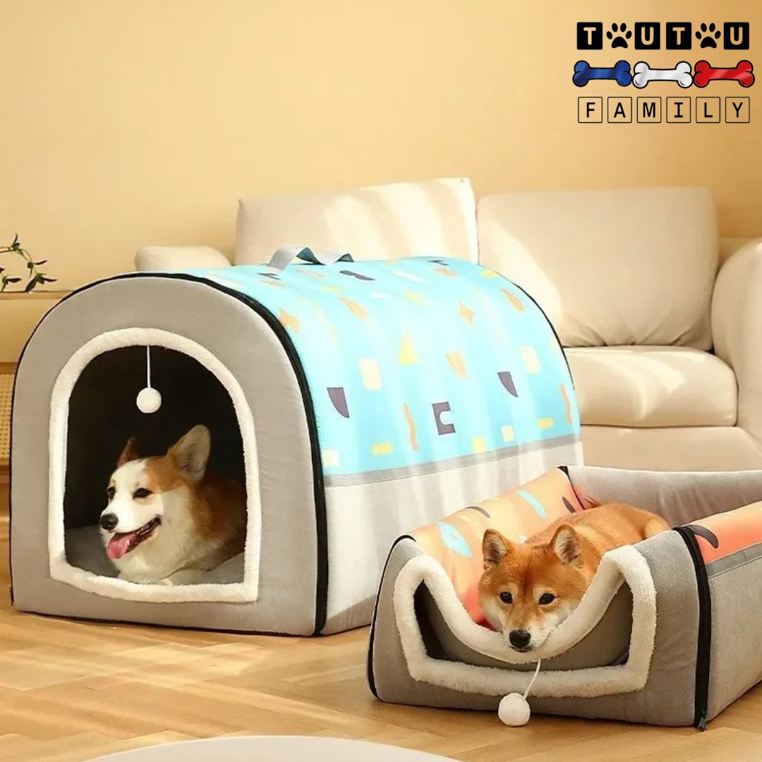 Niche chien interieur - GrotteToutou™