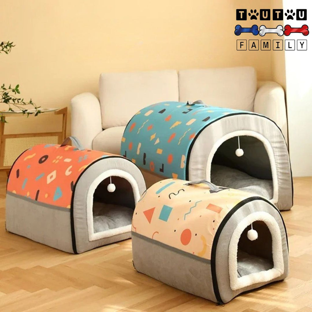 Niche chien interieur - GrotteToutou™