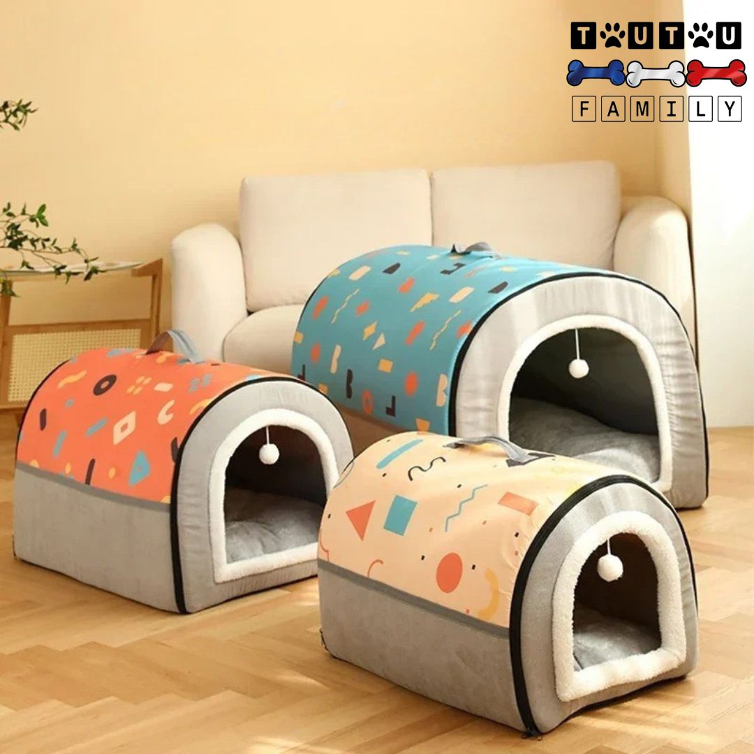 Niche chien interieur - GrotteToutou™