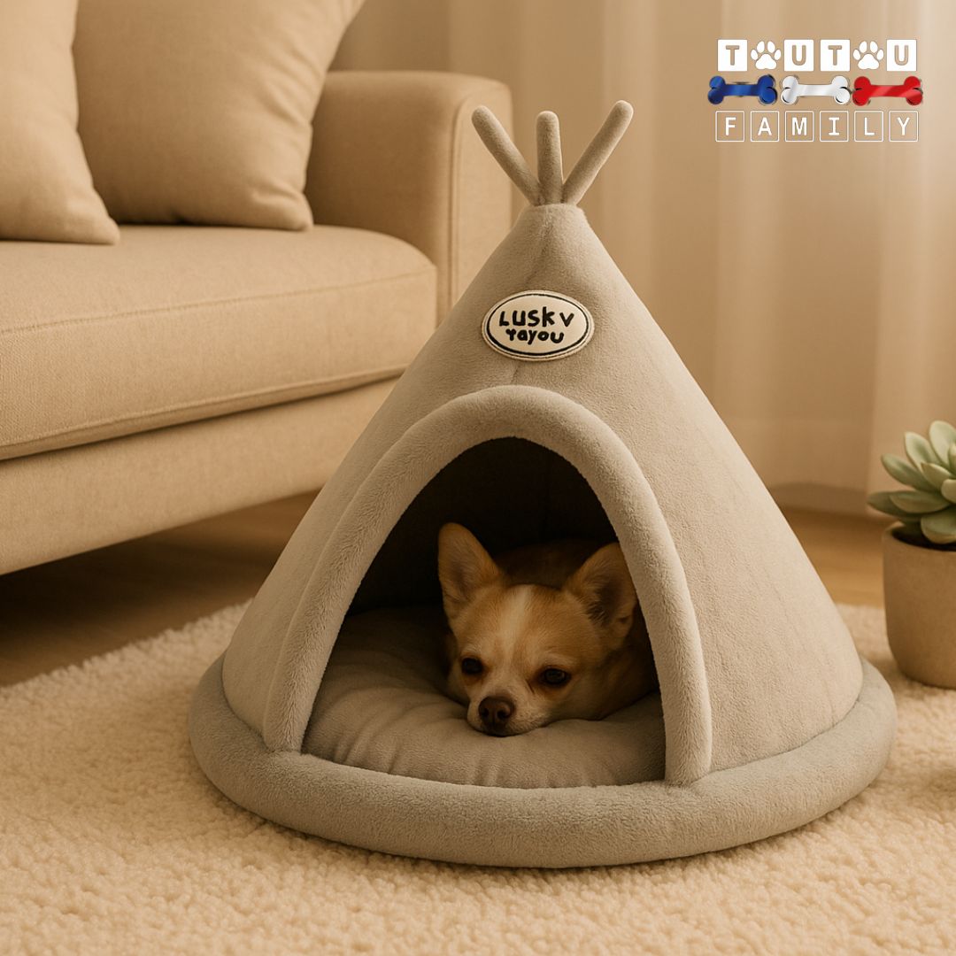 Niche d'intérieur pour chien - TipiToutou™