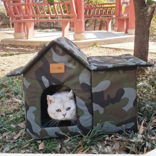 NICHE EXTERIEUR CHAT SPACIEUSE