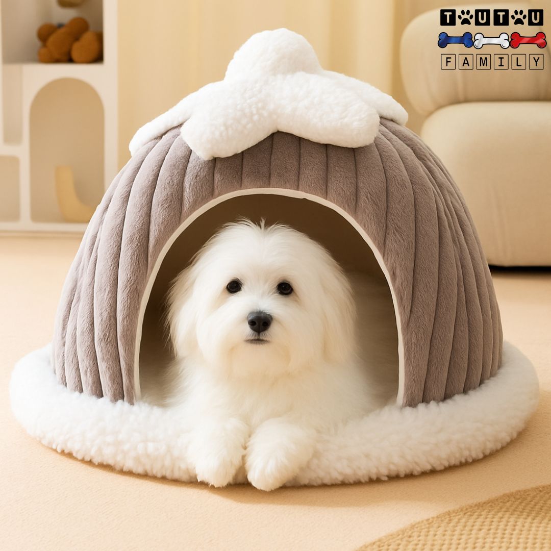 Niche interieur pour chien - GrotteToutou™