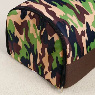NICHE POUR CHIEN INTERIEUR – MOTIF MILITAIRE CAMOUFLAGE