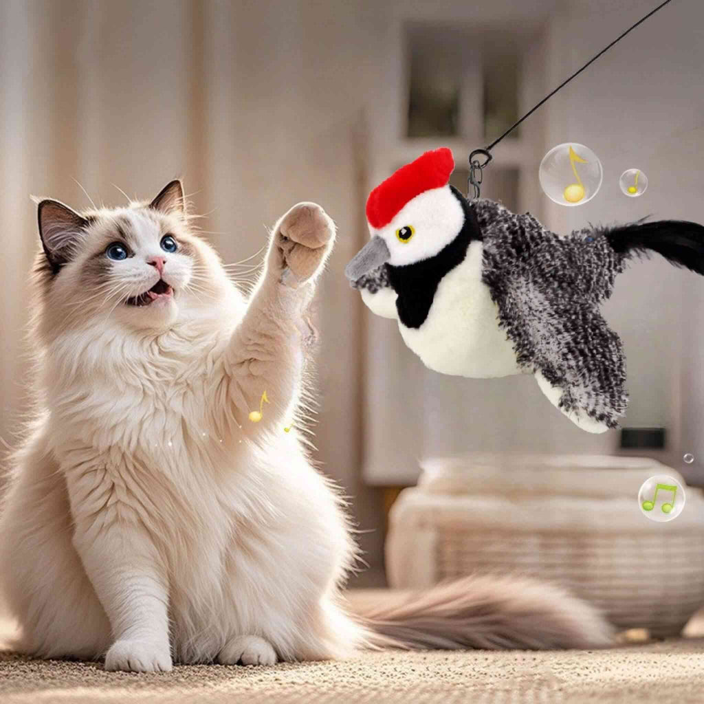 oiseau interactif pour chat | Pic’ à Jouer