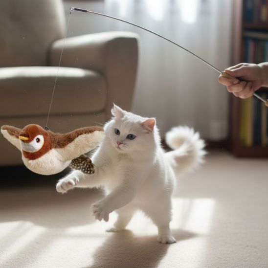 oiseau volant pour chat | Aile de plaisir
